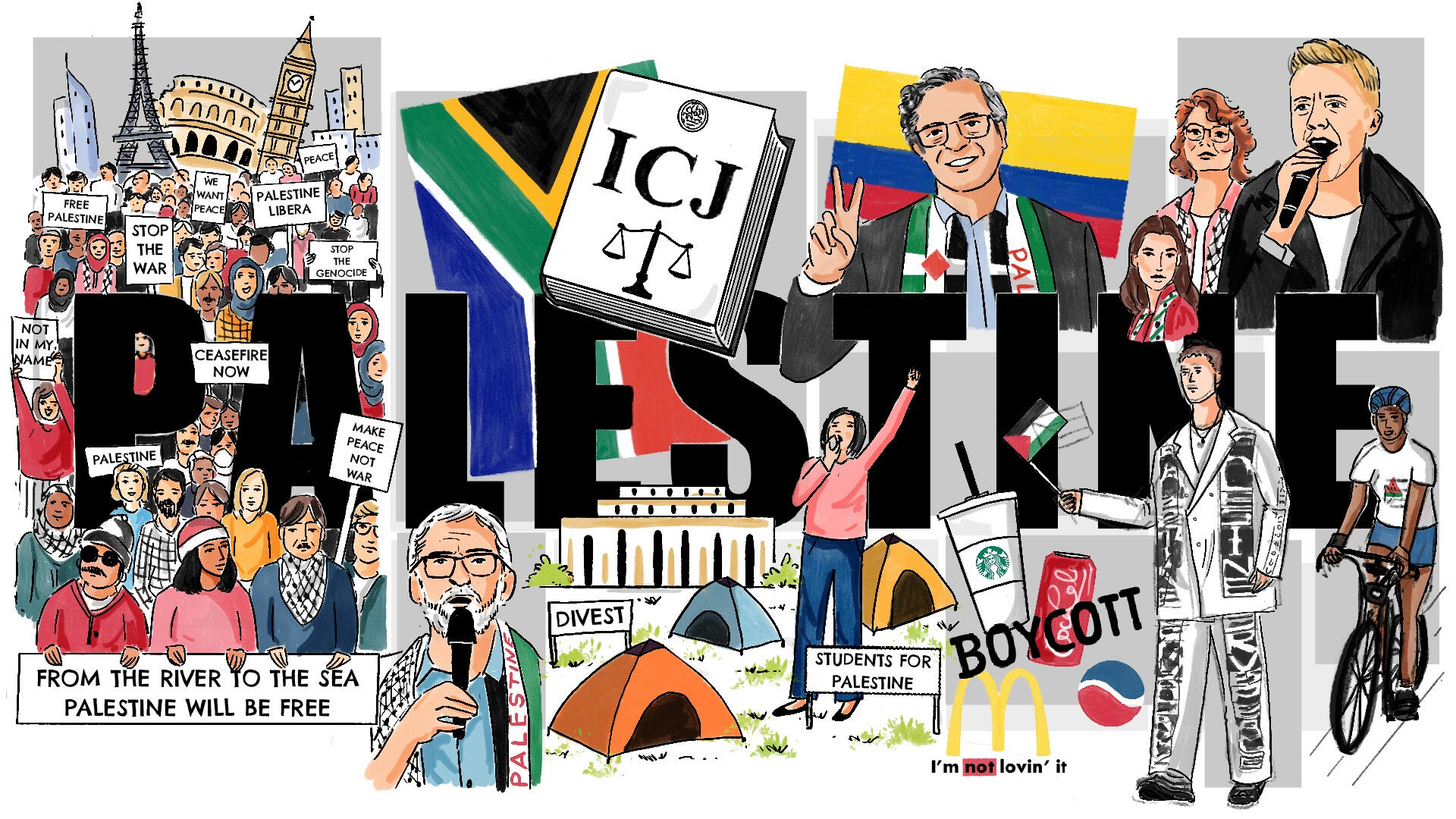 The New Arab - Editorial illustration